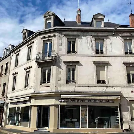 Residence Investar Appartement 4 Superbe T2 Meuble, Gare 10Mn A Pied Montlucon Exterior photo